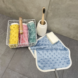 Lingettes réutilisables pour la toilette