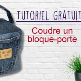 Bloque porte récup jeans