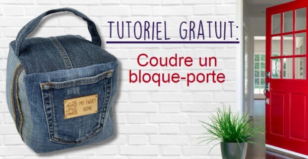 Bloque porte récup jeans