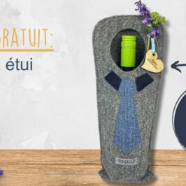 Etui déco pour bouteille